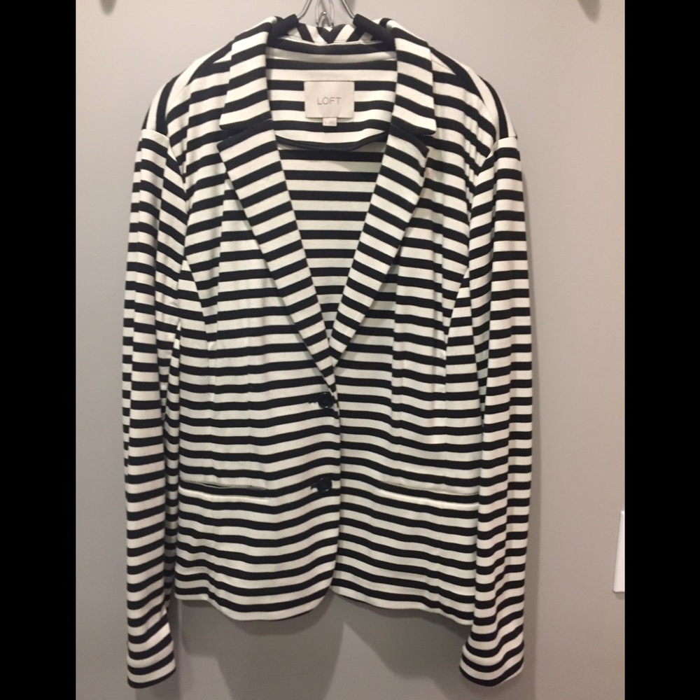 Striped blazer